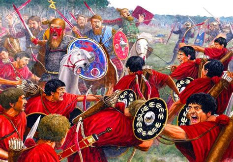 The Battle of Idistaviso: A Decisive Clash Between Roman Legions and Germanic Tribes