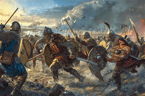 Slaget vid Maldon; vikingarnas brutala raid och Saxonernas modiga försvar